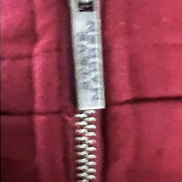 Steve Madden Military Coat Red - Picture 5 of 10